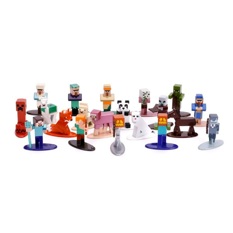Minecraft 20体　ナノメタル　フィギュアセット Minecraft 20体 ナノメタル フィギュアセット Jada Toys