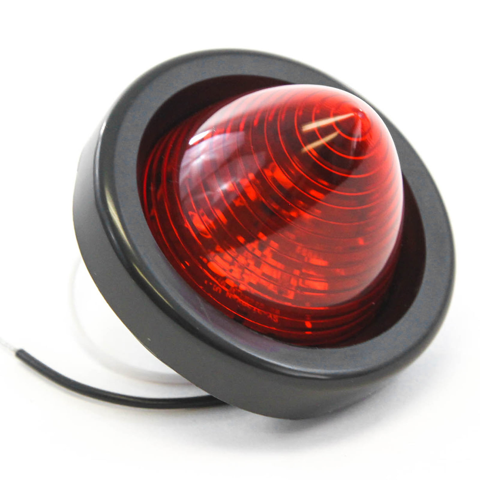 1 Red LED 2 Marker Beehive Cone Light Grommet and Pigtail Included Red Hound Auto 5559011533