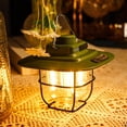 thumbnail image 4 of LED Camping Lamp Dimmable Retro Lighting with Hook for Outdoor Equipment (Black), 4 of 7