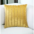 thumbnail image 7 of Glam Gold and Gold Accent Throw Pillow with Beaded Details, 7 of 7