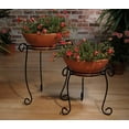 thumbnail image 2 of Plastec™ Simply Perfect™ Plant Stand - Black - 18in H, 2 of 2