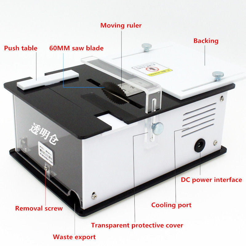 Details about   Portable Mini Electric Precision Table Saw Woodworking DIY Bench Saw 8000 RPM 