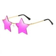 thumbnail image 4 of Gafas de sol sin marco con forma de estrella de cinco puntas, gafas de sol marinas coloridas personalizadas, 4 of 5