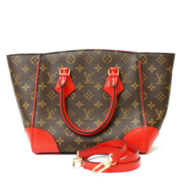 Louis Vuitton Red Monogram Leather Very One Handle Bag
