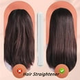thumbnail image 4 of Pipiup Fer à Friser, Pipiup Mini Fer à Friser Double Usage, Petit Fer à Friser 2-en-1 pour Cheveux Courts, Fer à Friser en Céramique Portable USB Mini (Vert), 4 of 8