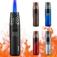 thumbnail image 5 of Dengmore Torch Lighters Double Straight Into The Lighter Direct Injection Flameproof Outdoor Barbecue Kitchen Baking Lighter, 5 of 5