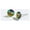 Green, variant on Women's Green Rivoli Ear Sense Stud Earrings by Howard's