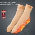 thumbnail image 2 of Wosthever Calcetines de invierno para mujer, medias transpirables para mantener el calor, calcetines térmicos elásticos para nieve, accesorios Ropa Deportiva, Zapatos Color de piel, 2 of 6