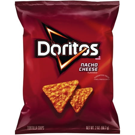 Doritos Nacho Cheese Tortilla Chips 2 oz. Bag
