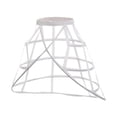 thumbnail image 3 of Cage Hoop Skirt Petticoat Crinoline Underskirt Metal Structure Voluminous Layer Design for Women Cosplay Dress Party, 3 of 9