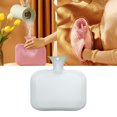 thumbnail image 2 of Billuyoard Bolsa de agua caliente para hombres y mujeres, recargable, reutilizable, portátil, para la cintura, para el hogar, para el hogar, para Suministros térmicos gris claro, 2 of 6
