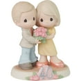 thumbnail image 3 of Precious Moments 223018 Forty Loving Years Together Bisque Porcelain Figurine, 3 of 4