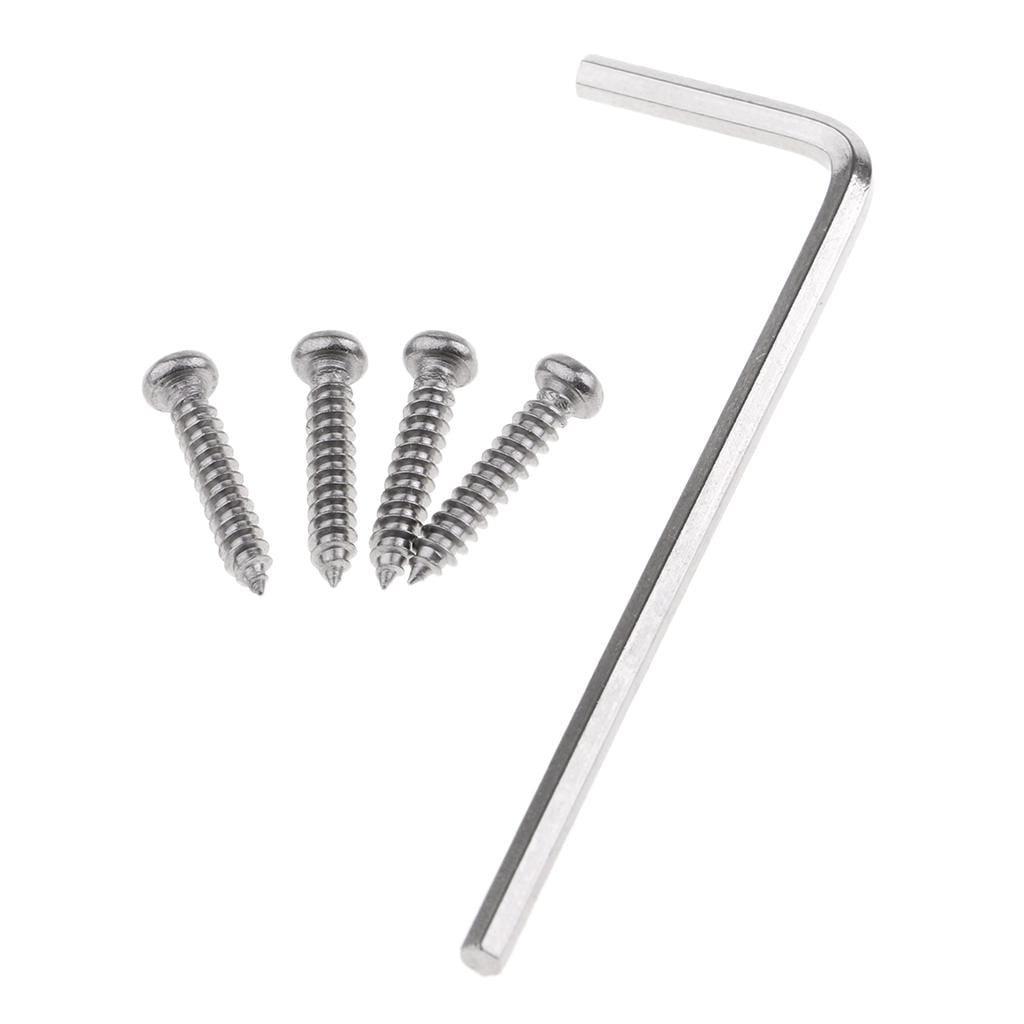 LeeQinersw 3x Tremsetter Tremolo Kit L-shape Wrench for Electric Guitar Parts Accs