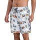 thumbnail image 2 of Fotbe Trains And Cactuse Trajes de Baño Estampados para Hombre, Shorts de Verano de Secado Rápido, Ropa de Playa, Bañadores-Large, 2 of 6