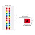 thumbnail image 3 of LNGOOR 30 Sheets A-Z Self-Adhesive Alphabet Tabs for Notebook and File, 3 of 4