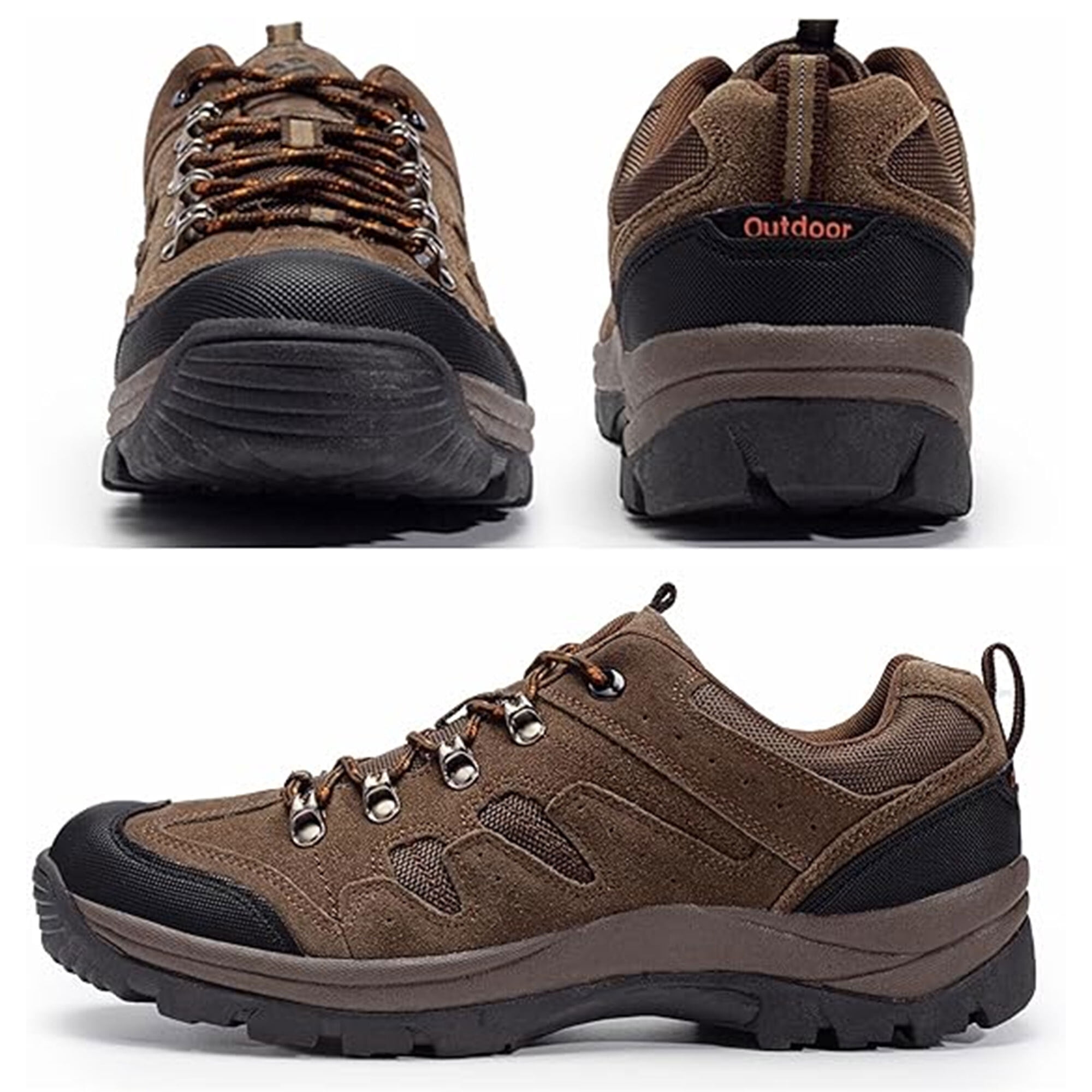 CC-Los Men's Walking Shoes Lightweight Breathable Hiking Sneakers Size 7-13