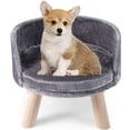 thumbnail image 1 of Costway Pet Bed Sofa Puppy Couch w/Removable & Washable Cushion Elevated Kitty for Small-Sized Dogs & Cats, 1 of 10