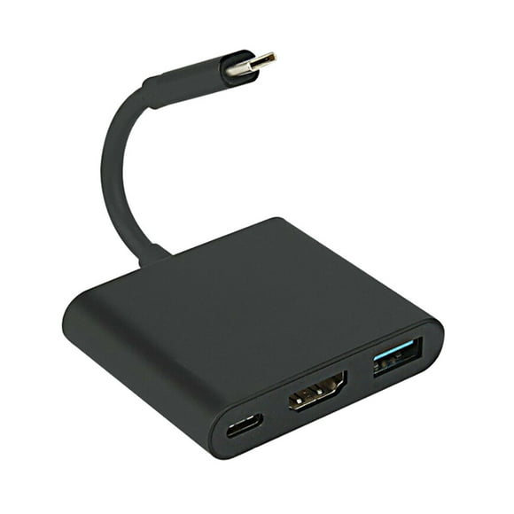 Pour Adaptateur 1080P HUB Convertisseur 4K Adaptateur Type-C USBC USB HUB
