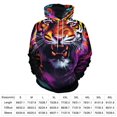 thumbnail image 2 of Animals Lion Tiger 3d Sweatshirts Hoodie Fashion Casual Personality Men's Women Street Hoodie Pullovers Long Sleeve Comfortable Top, 2 of 6