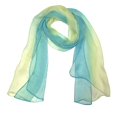 thumbnail image 2 of Wrapables Silk Blend Long Scarf, Beach Side, 2 of 4