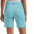 thumbnail image 2 of Womens Bermuda Short Fashion Solid Stretch Twill Shorts Shorts Summer Casual Thin Waist Pull On Regular Hiking Shorts with Pocket Half Pants, 2 of 6