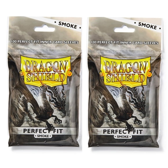 Dragon Shield 100 Mangas de humo de tamano estandar (2 paque Dragon Shield Dragon Shield