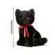 thumbnail image 5 of Miniatura realista de un adorable gatito de peluche, suave y abrazable, compañero de bolsillo, 5 of 5