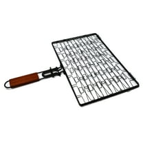 Norpro 8559 Nonstick Flexible Grill Basket, 21.25" x 10.75", Black