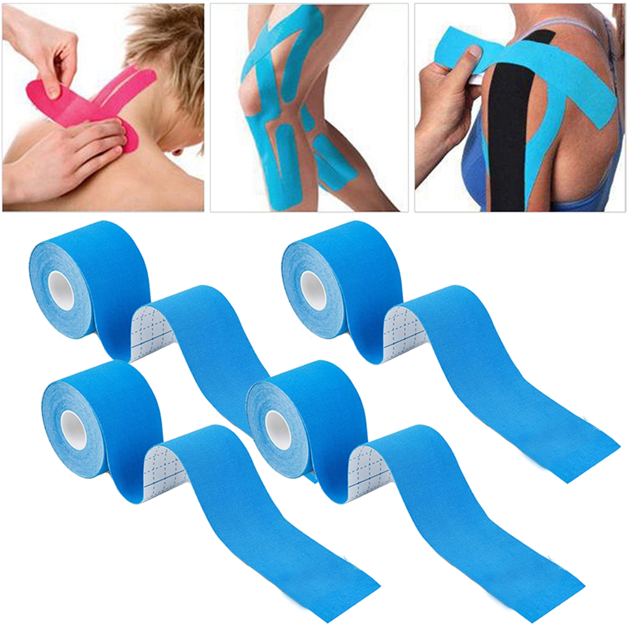 Elbourn Kinesiology Tape,Muscle Tape for Athletes Shoulder Back Muscles Joints Sports Tape