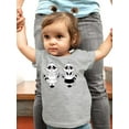 thumbnail image 2 of Two Racoons In A Uniform T-Shirt Infant -Image by Shutterstock,  6 Months, 2 of 4