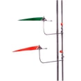 thumbnail image 2 of Set of 2 Green, Red, and Metallic Gray Marine Equipment Davis Wind-Tels Port and Starboard Included, 9", 2 of 2