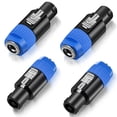 thumbnail image 1 of Adaptador de altavoz Flutesan NL4FC macho a 1/4 de pulgada TS hembra, 1 of 7