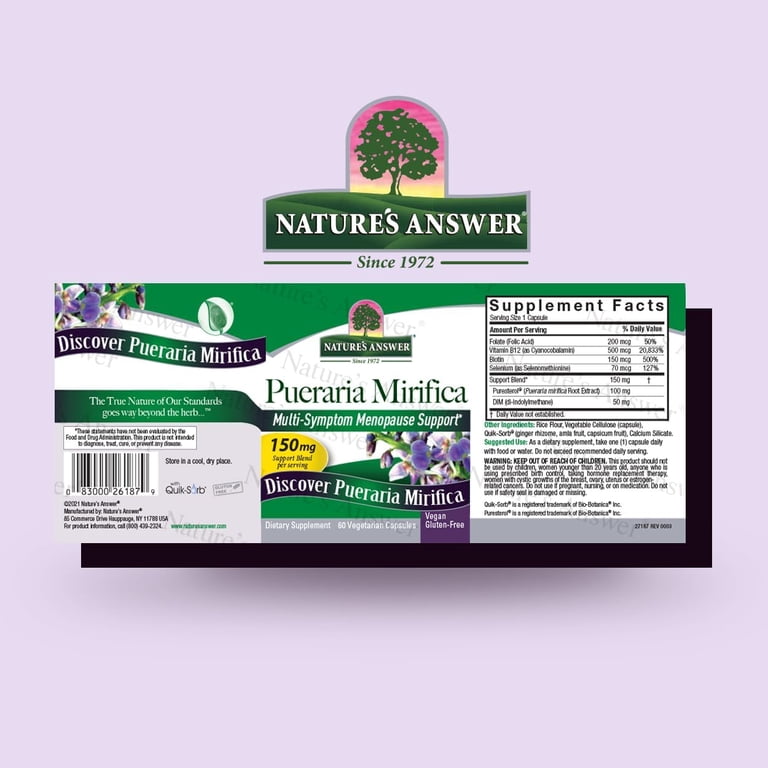 Xtra Body - Pueraria Mirifica - Buttocks & Breast Enlargement, Hormonal