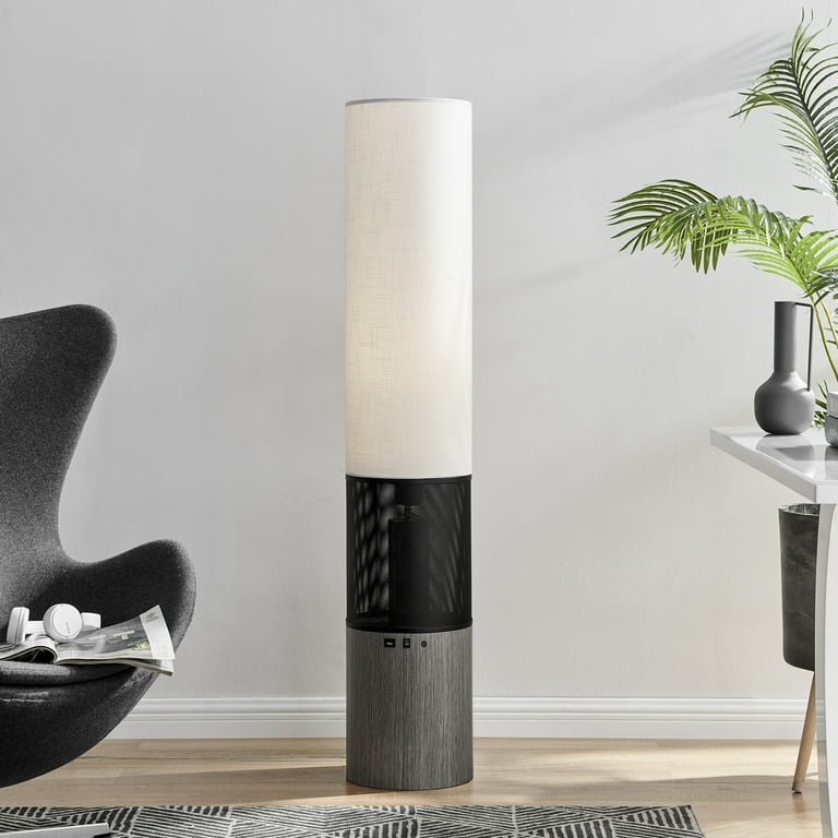 Tall column sale floor lamp