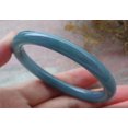 thumbnail image 3 of Certified Icy Green Pale Lavender Burma 100% Natural A JADE Jadeite Circle Bangle Bracelet 51 mm 663962 TN, 3 of 11