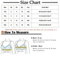 thumbnail image 3 of SMihono Ambrielle Bras for Women Sports Front Buckle No Underwire Daisy Bras MagicLift Full Figure Bra Push Up Support Bras Purple 75A, 3 of 3