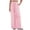 Pink, variant on Nestiefly Womens Striped Wide Leg Pants Summer Boho Palazzo Pants Causal Elastic High Waist Long Flowy Lounge Trousers with Pockets Beige S
