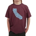 thumbnail image 1 of Boy's Word Art T-shirt - California Hearts, 1 of 2