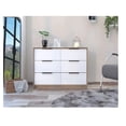 thumbnail image 4 of Cómoda Excelsior 4 Cajones 2 Espacios Inferiores Kaia Miel Blanco M, 4 of 4