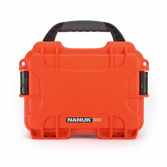 Nanuk 903 Small Waterproof Hard Case 9.1" x 6.8" x 3.8" - Orange (903-0003) CA2