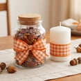 thumbnail image 4 of Ovzne Thanksgiving Wired Ribbon Pumpkin Maple Leaf Fall Decor, 4 of 6
