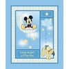 Disney Mickey Good Night Panel Fabric