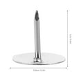 thumbnail image 2 of KONTONTY 800Pcs Silver Push Pins for Office Bulletin Board Map Hanging Sturdy Iron Design, 2 of 6