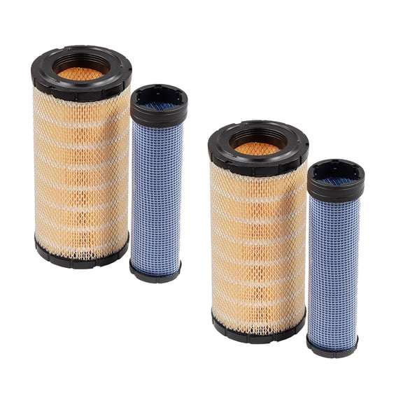 2Pk P828889 P829333 Engine Air Filter Compatible with IHC Models Caterpillar Cat Engine Truck Replaces 110-6326 -110-6331 46562-46569 AT171853-AT171854 222421A1-222422A1 RS3544-RS3545