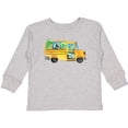 thumbnail image 3 of Inktastic Back to School Bus with Dinosaurs Boys or Girls Long Sleeve Toddler T-Shirt, 3 of 5