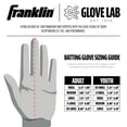 thumbnail image 6 of Franklin Sports MLB Batting Gloves - Powerstrap Chrome Adult Men's + Youth Batting Gloves Pair - Baseball + Softball Gear - Red - Adult Extra Large, 6 of 8