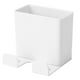 thumbnail image 2 of Caja Soporte de pared Almacenamiento Control remoto Teléfono móvil Enchufe Organizador Blanco, 2 of 2