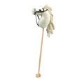 thumbnail image 2 of Fiocias Jouet Cheval en Peluche Perche en Peluche Cheval de Passe-Temps Perche en Bois Poignée Roues Effets Sonores Réalistes Fabriqué à la Main Construction Robuste Convient pour Enfants Cadeau Anniversaire Usage à la Maison Kaki, 2 of 8