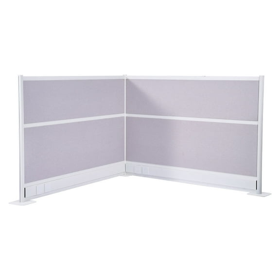 KFFKFF Office Divider Privacy Panels, 2-Pack, 72" x 48" Room Partition Walls, PET Workstation Cubicle Panels with Outlet Covers, Freestanding Panels for Workspaces, Libraries, and Schools