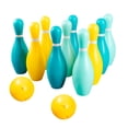 thumbnail image 2 of Juego de bolos para niños, juguetes de actividades para niños pequeños, juego familiar de trabajo en , deportivo al libre para parques,, 2 of 9